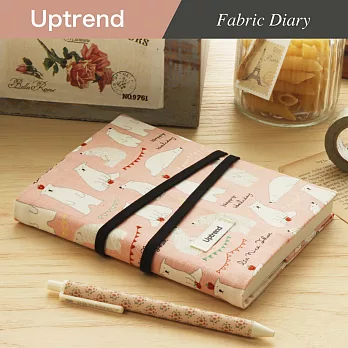 Uptrend Fabric Diary 心靈捕手布手帳│我有一顆紅蘋果