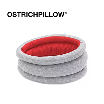 【英國Ostrich Pillow】鴕鳥枕Light 雙色雙面圍脖款 (紅色)紅色