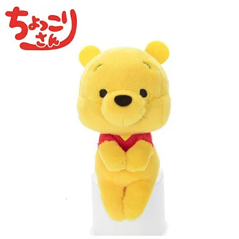 【日本正版授權】小熊維尼 排排坐玩偶/拍照玩偶 Chokkorisan 維尼 Winnie 迪士尼