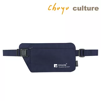 珠友  防竊隨身收納腰包/防搶包/防盜包(M)C深藍