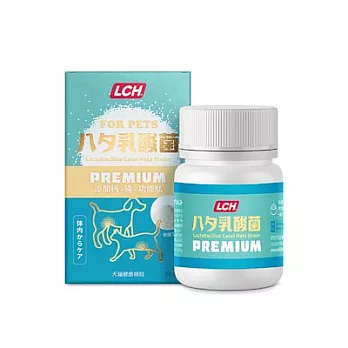 日本原裝進口【LCH寵物乳酸菌添加鈣60g】