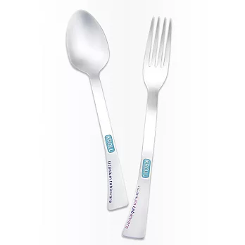 Kroll克羅爾鈦 | 全鈦叉匙組粉藍