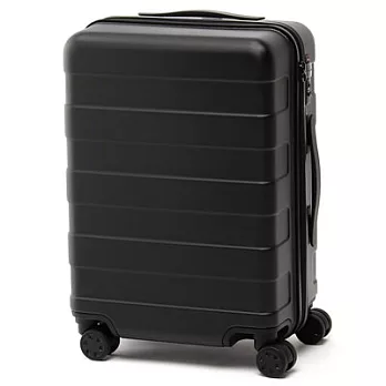 [MUJI無印良品]四輪硬殼止滑拉桿箱35L.8A20吋黑色