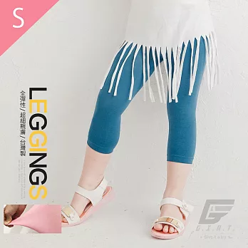 GIAT台灣製女孩專屬彈性Legging-七分褲襪S丹寧