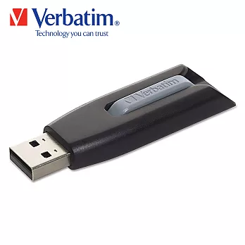 【Verbatim 威寶】V3 USB3.0 高速隨身碟 256GB黑色