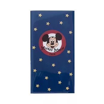 《sun-star》迪士尼米奇俱樂部系列日本製PP雙袋式折疊票券收納夾(LOGO)