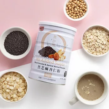 《紅布朗》黑芝麻杏仁粉(450g/罐)