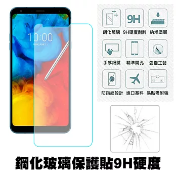 【SHOWHAN】LG Q Stylus Plus (6.2吋) 9H鋼化玻璃貼0.3mm疏水疏油高清抗指紋(半版)