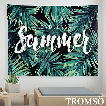 TROMSO北歐時尚生活掛毯-D304夏日綠葉