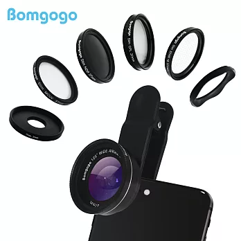 Bomgogo Govision L6 combo 極輕量廣角微距手機鏡頭組(37mm)