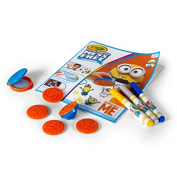 美國Crayola 繪兒樂 神彩著色蓋印套裝-小小兵