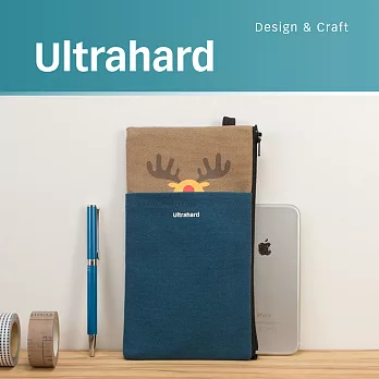 Ultrahard 紅鼻子魯道夫手機袋plus(奶油藍)
