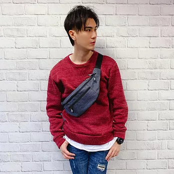 eeCute防側錄RFID隨身包(可當腰包/斜側背包)-EEEP022-GY-質感灰