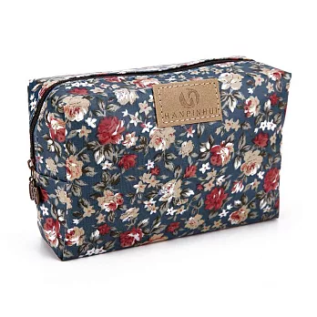 AmaZing 防水印花牛津布多功能化妝包 (9款任選)小碎花