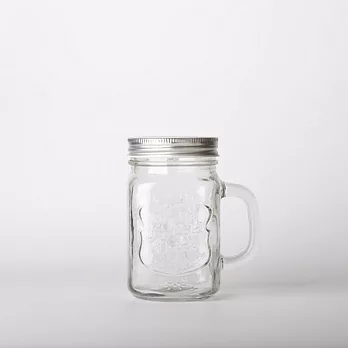 Mason Select 梅森把手杯 含一體式上蓋 標準口徑(Regular Mouth) 450ml