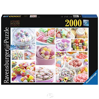 【德國Ravensburger拼圖】甜蜜糖果-2000片