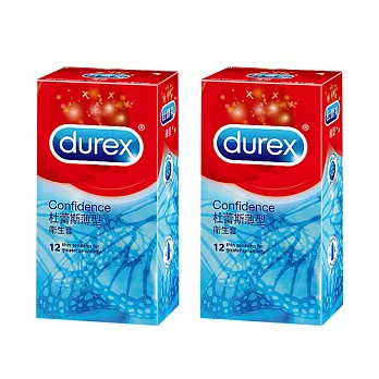 Durex杜蕾斯 薄型 保險套 12入裝*2組
