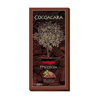 Cocoacara 波蘭精選77%純黑巧克力 100g