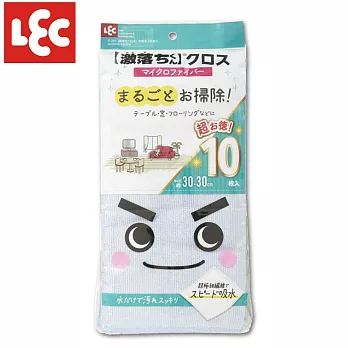 日本LEC 激落免洗劑清潔巾10入組