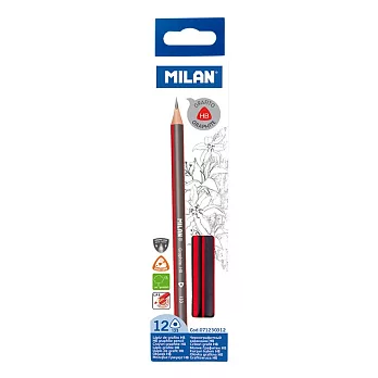 MILAN 經典三角鉛筆_ HB_12入裝