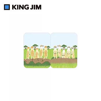 【KING JIM】可站立便利貼 動物款 L 狐濛 (3580-006)
