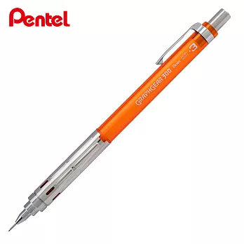 PENTEL GRAPHGEAR 300 製圖鉛筆 0.3 橘