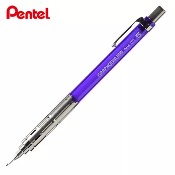 PENTEL GRAPHGEAR 300 製圖鉛筆 0.5 紫