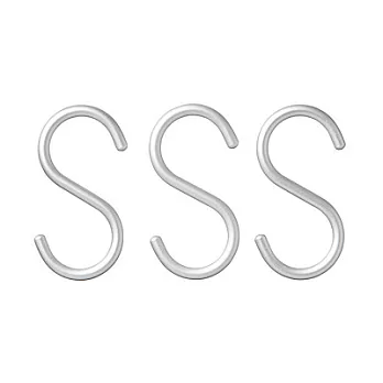 [MUJI無印良品]鋁製S掛鉤/小/3入