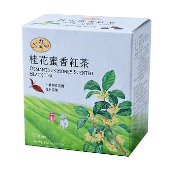 【曼寧】風味台灣茶系列 3-3.5g*15入/盒 桂花蜜香紅茶