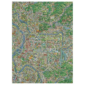 4800片平面拼圖 - Tom Parker - 台北地圖