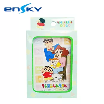 【日本正版授權】蠟筆小新 壓克力盒 撲克牌 日本製 野原新之助/動感超人/肥嘟嘟左衛門