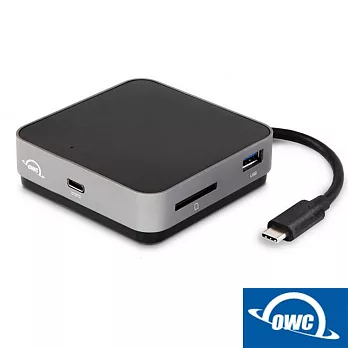 OWC USB-C Travel Dock 2.0擴充座(太空灰)-HDMI/SD Card/USB-C/USB-A