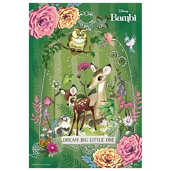 Bambi【花卉系列】小鹿斑比拼圖300片
