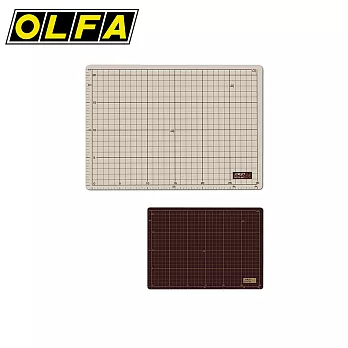 OLFA 134B 雙色雙面切割墊 (咖啡色+灰褐)