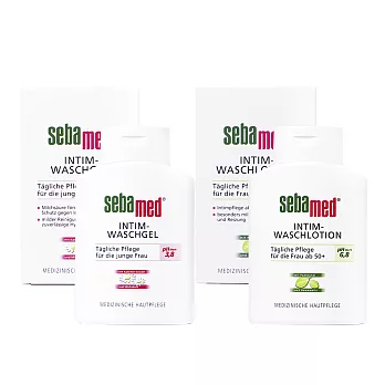 Sebamed pH3.8 私密處護潔露 200ML(一般型/黃金女郎加強型) 2入組(可任選)