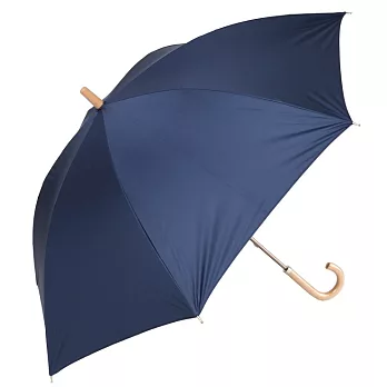 【a.s.s.a】質感素色 遮光遮熱防水晴雨直傘 ‧ 深藍