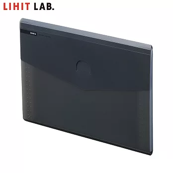 LIHIT LAB A-8700 A4 六層橫式風琴夾(soeru) 黑色