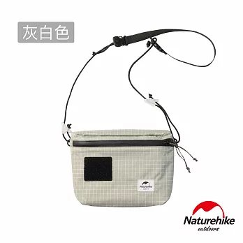 【Naturehike】 ZT12極輕量休閒斜背包3L BB204 灰白色