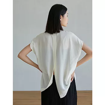 旅途原品 19MM桑蠶絲襯衫 M L-XL  M 米黃色