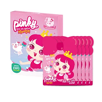 韓國Pinky 貓咪可可兒童保濕面膜_ S size_(3-7y)