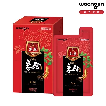 韓國熊津紅蔘飲 8入组 (70ml*8入) 原味(效期2026/3/10)