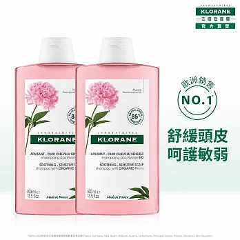 蔻蘿蘭速效舒敏洗髮精400ml *2入組