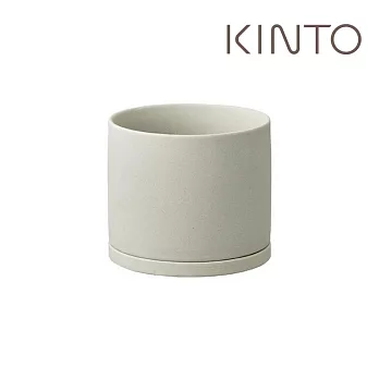 KINTO / PLANT POT 191陶瓷花盆10.5cm- 大地灰