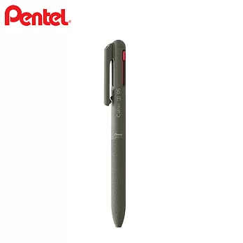 PENTEL Calme 靜暮三色輕油筆 0.5 卡其桿