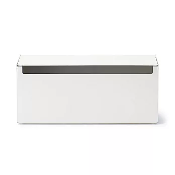 【MUJI 無印良品】鋼製掀蓋式電源插座收納盒