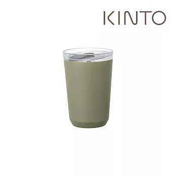 KINTO / TO GO TUMBLER保溫隨行杯360ml(栓蓋版)- 灰綠