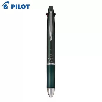 PILOT 健握4+1多功能筆 0.5  金屬橄欖綠