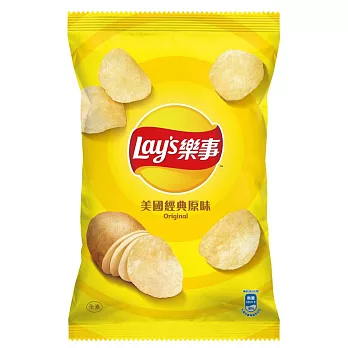 【Lay’s 樂事】經典原味洋芋片85g/包