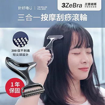 針好嚕｜三合一按摩刮痧滾輪 頭部按摩 身體按摩