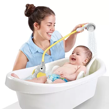 以色列 Yookidoo 戲水洗澡玩具 小象蓮蓬頭- 黃(閉彩盒)